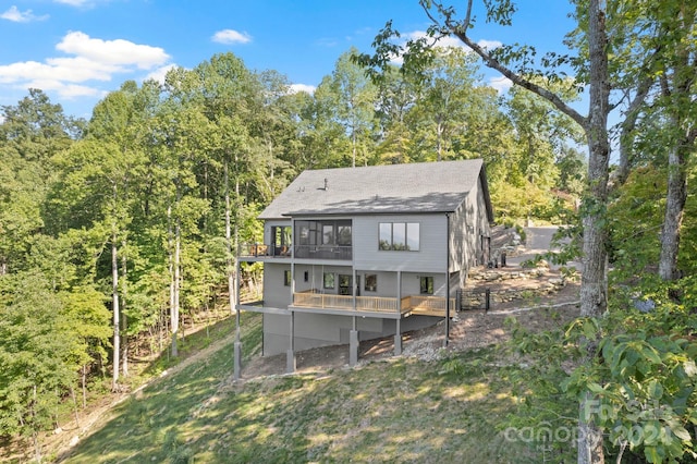 view of back of house