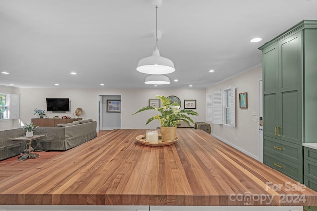 dining area with hardwood / wood-style floors