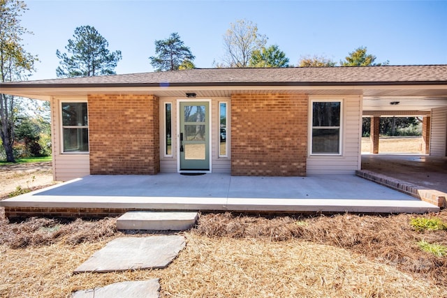 view of back of house