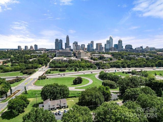 225 Flint St, Charlotte, NC 28216 - bird's eye view with a view of city