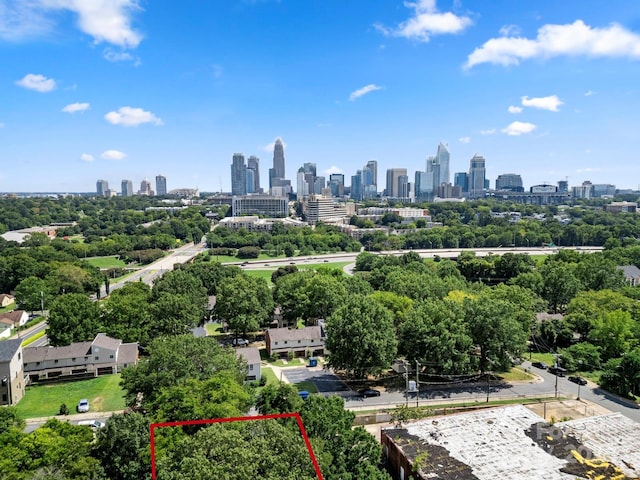 225 Flint St, Charlotte, NC 28216 - bird's eye view featuring a city view