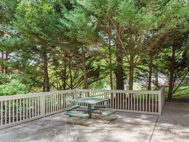 view of patio / terrace