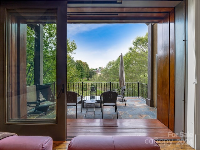22 Foxbridge Way, Arden, NC 28704 - view of deck