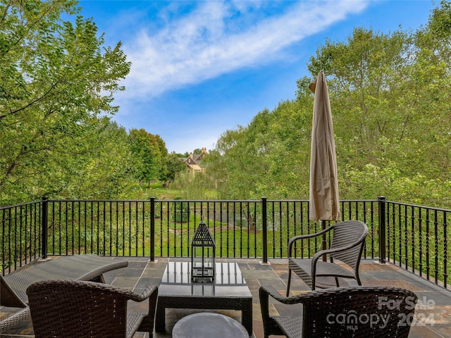 22 Foxbridge Way, Arden, NC 28704 - view of deck