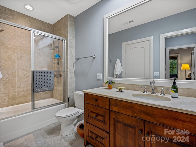 22 Foxbridge Way, Arden, NC 28704 - full bath with toilet, vanity, and shower / bath combination with glass door