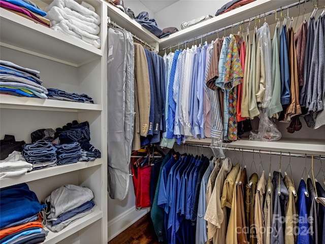 22 Foxbridge Way, Arden, NC 28704 - spacious closet featuring wood finished floors
