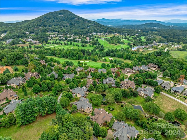 22 Foxbridge Way, Arden, NC 28704 - aerial perspective of suburban area featuring a mountain backdrop