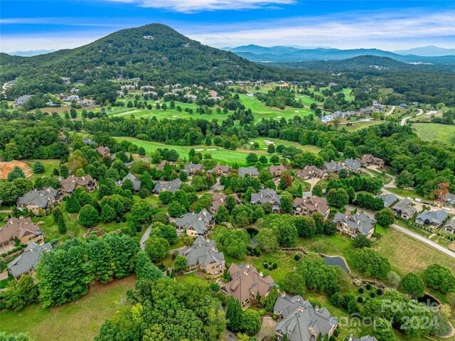22 Foxbridge Way, Arden, NC 28704 - aerial perspective of suburban area featuring a mountain backdrop