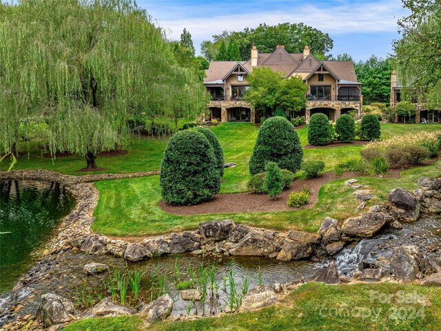 22 Foxbridge Way, Arden, NC 28704 - surrounding community featuring a lawn
