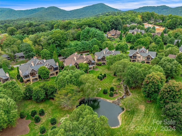 22 Foxbridge Way, Arden, NC 28704 - aerial view of residential area with a water and mountain view