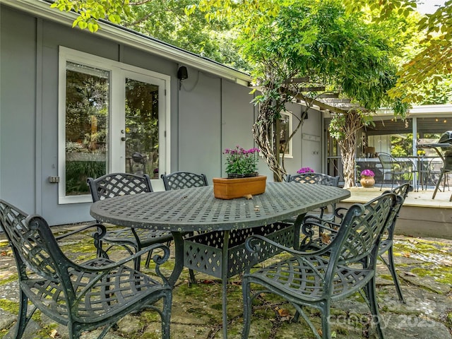 view of patio