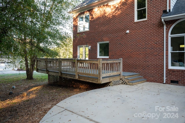 exterior space featuring a patio area