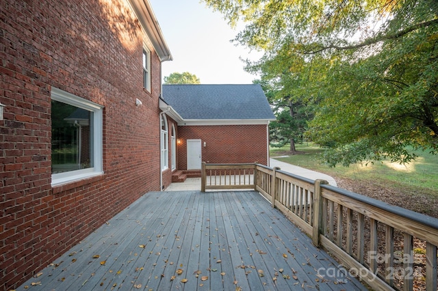 view of deck