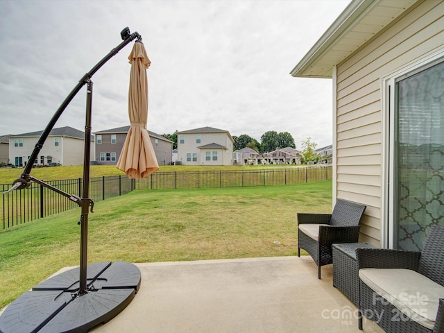 exterior space with a patio