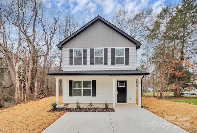 front of property with covered porch