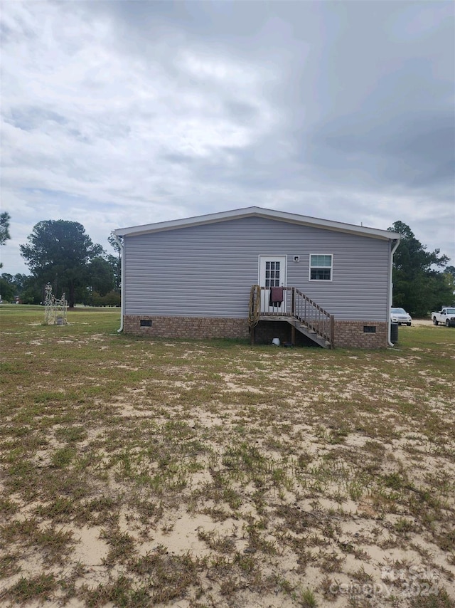 view of rear view of house