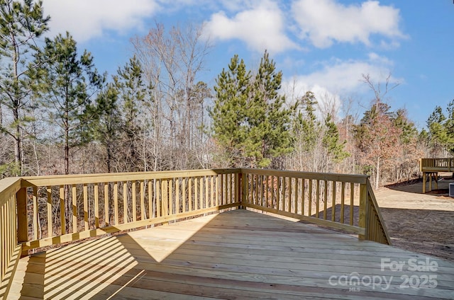 view of deck