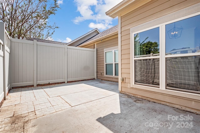 4759 Polo Gate Blvd, Charlotte, NC 28216 - view of patio / terrace with fence