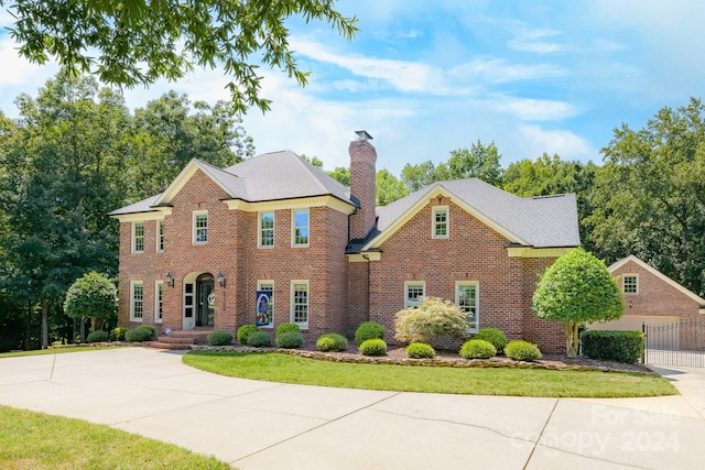 view of colonial home