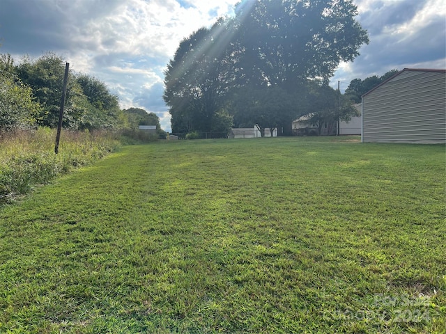 view of yard