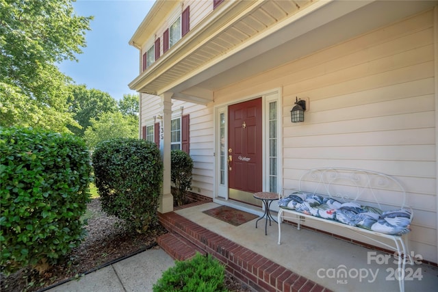 view of property entrance