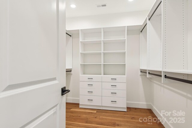 40 Haywood Park Dr, Hendersonville, NC 28791 - spacious closet with light wood-style flooring