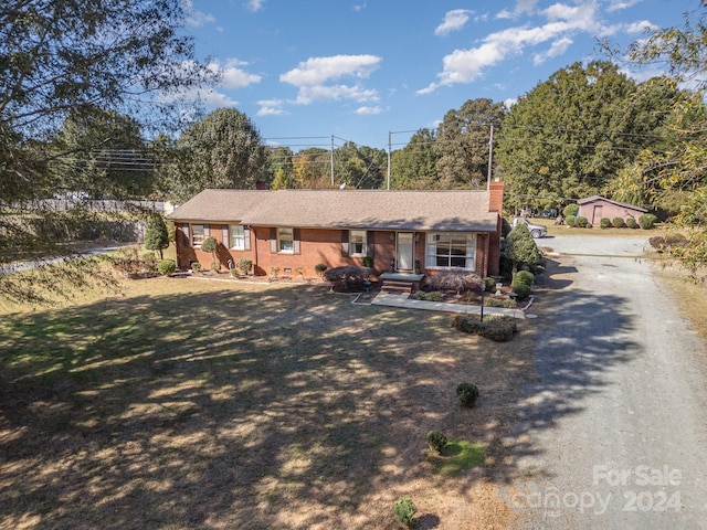 view of ranch-style house