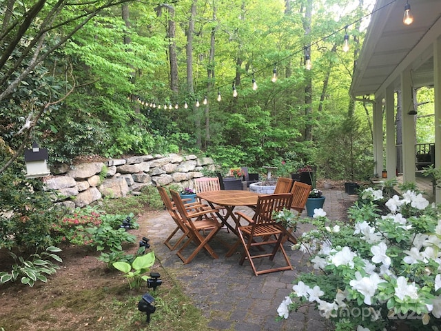 view of patio