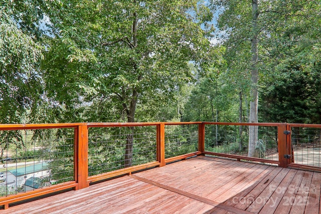 18 Spencer Rd, Candler, NC 28715 - view of deck