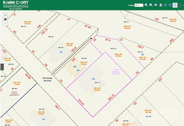 418 Fulton St, Salisbury NC, 28144 land for sale