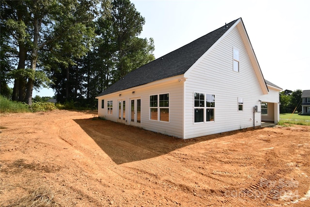 view of home's exterior