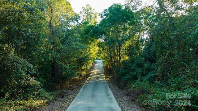 view of road