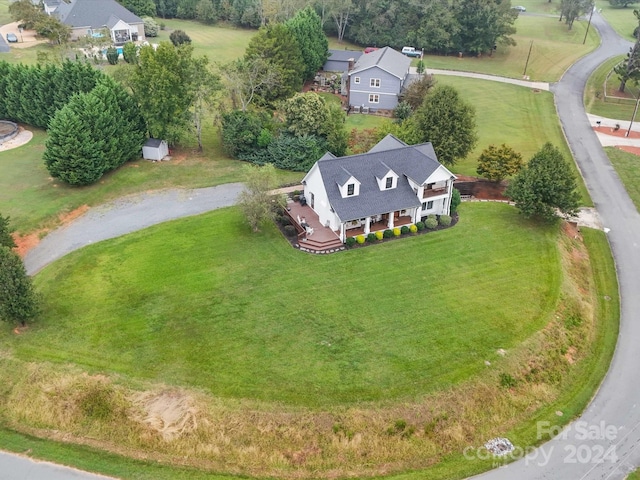 drone / aerial view