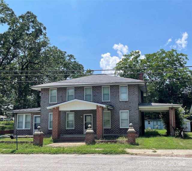 view of front of house