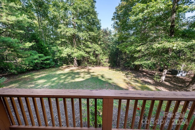 117 Laurel Lakes Pkwy, Lake Lure, NC 28746 - view of green lawn