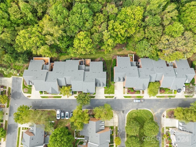 birds eye view of property featuring a residential view