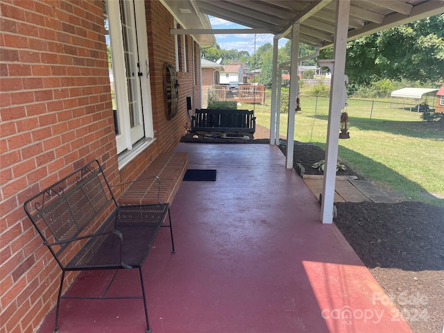 view of patio / terrace