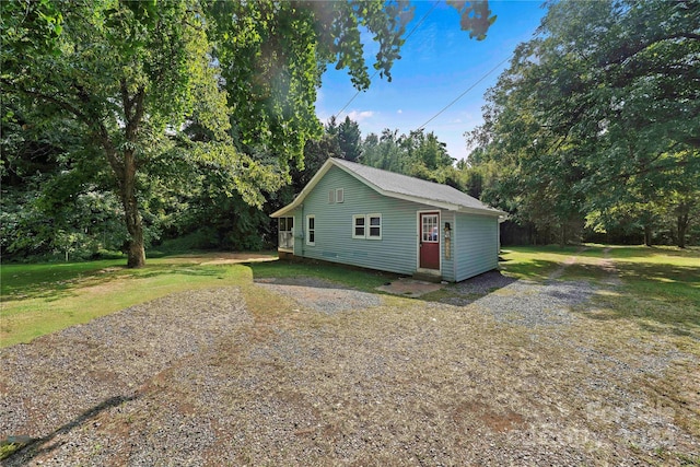229 Friendship Dr, Ellenboro, NC 28040 - view of front of property featuring a front yard
