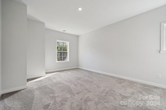 3192 Timber Run Ln, Maiden, NC 28650 - empty room with visible vents, baseboards, and carpet floors