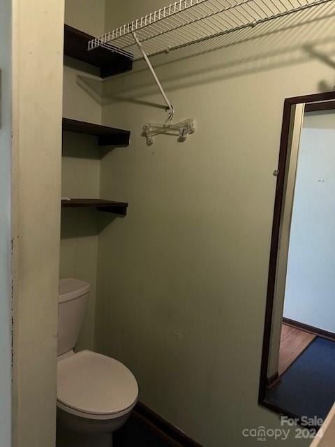 bathroom with toilet