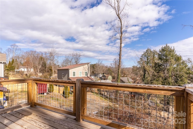 view of deck