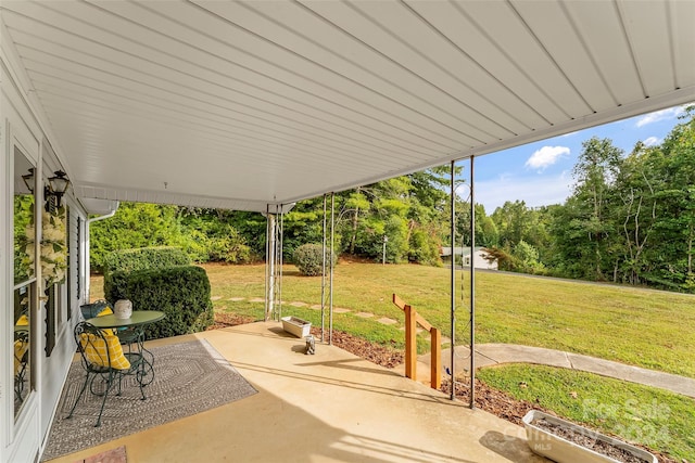 view of patio / terrace