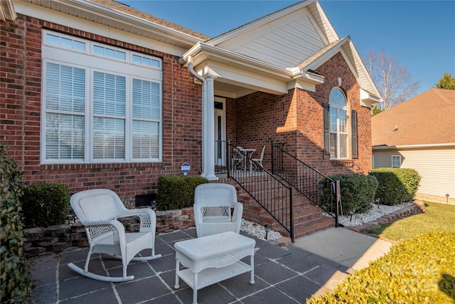 exterior space with a patio