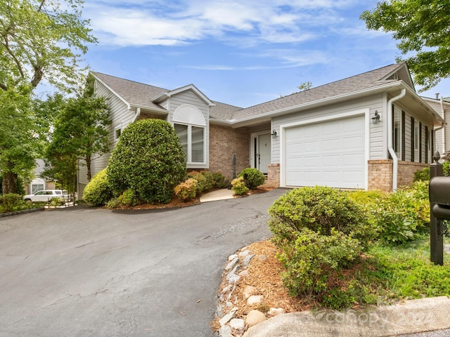 ranch-style house with a garage