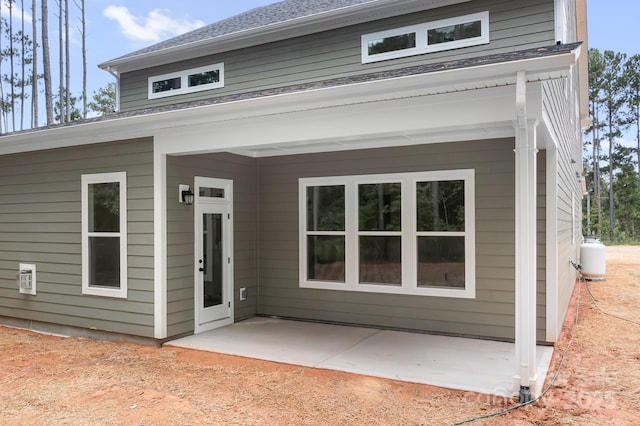 back of house featuring a patio