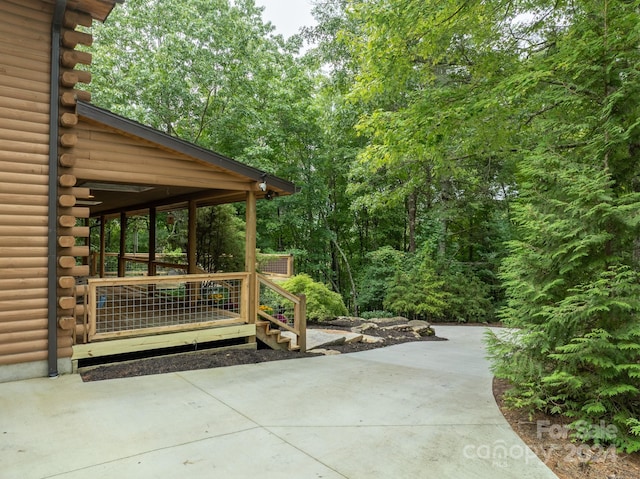 view of patio