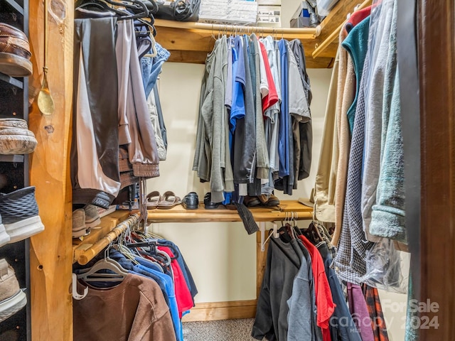 181 Highland Hts, Lake Lure, NC 28746 - view of spacious closet