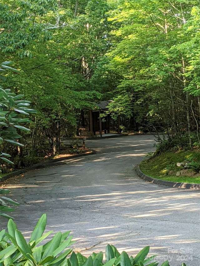 view of road