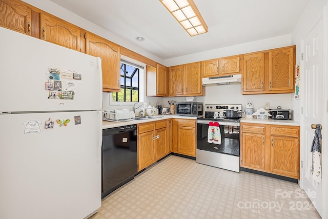 kitchen featuring sink and stainless steel appliances