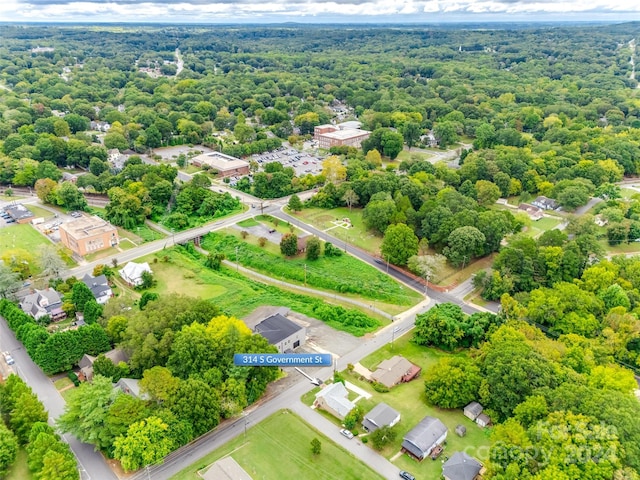 aerial view